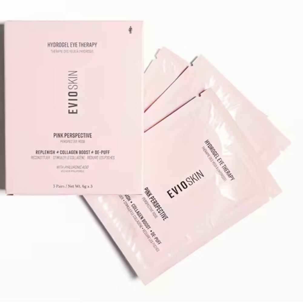 EVIO BEAUTY Pink Perspective Hydrogel Eye Therapy